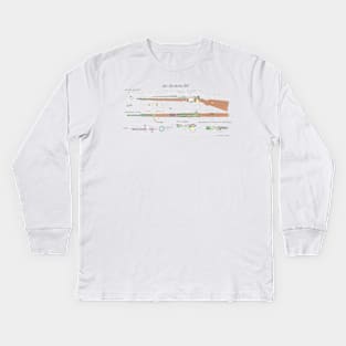 Karabiner 98k Rifle Kids Long Sleeve T-Shirt